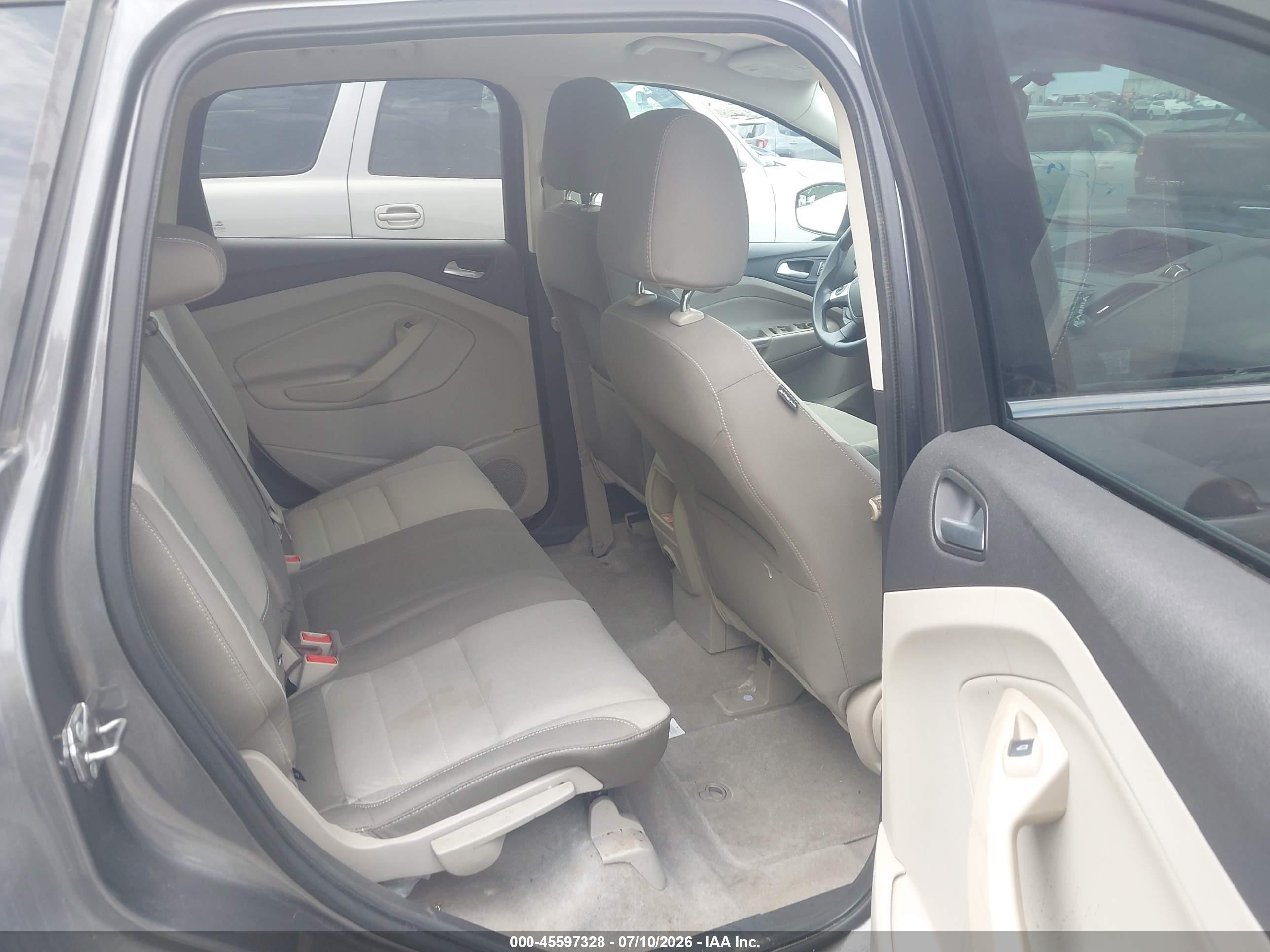 2013 Ford Escape Se Gray vin: 1FMCU9GX0DUC78383