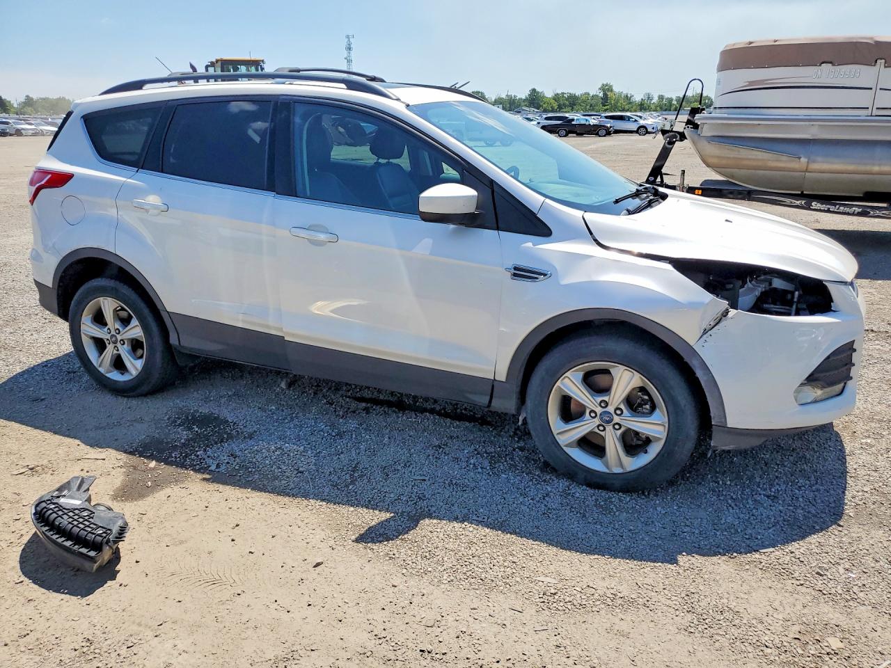 2013 Ford Escape Se Белый vin: 1FMCU9GX0DUC96804