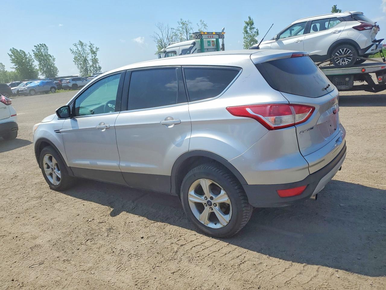 2013 Ford Escape Se Silver vin: 1FMCU9GX0DUD20597