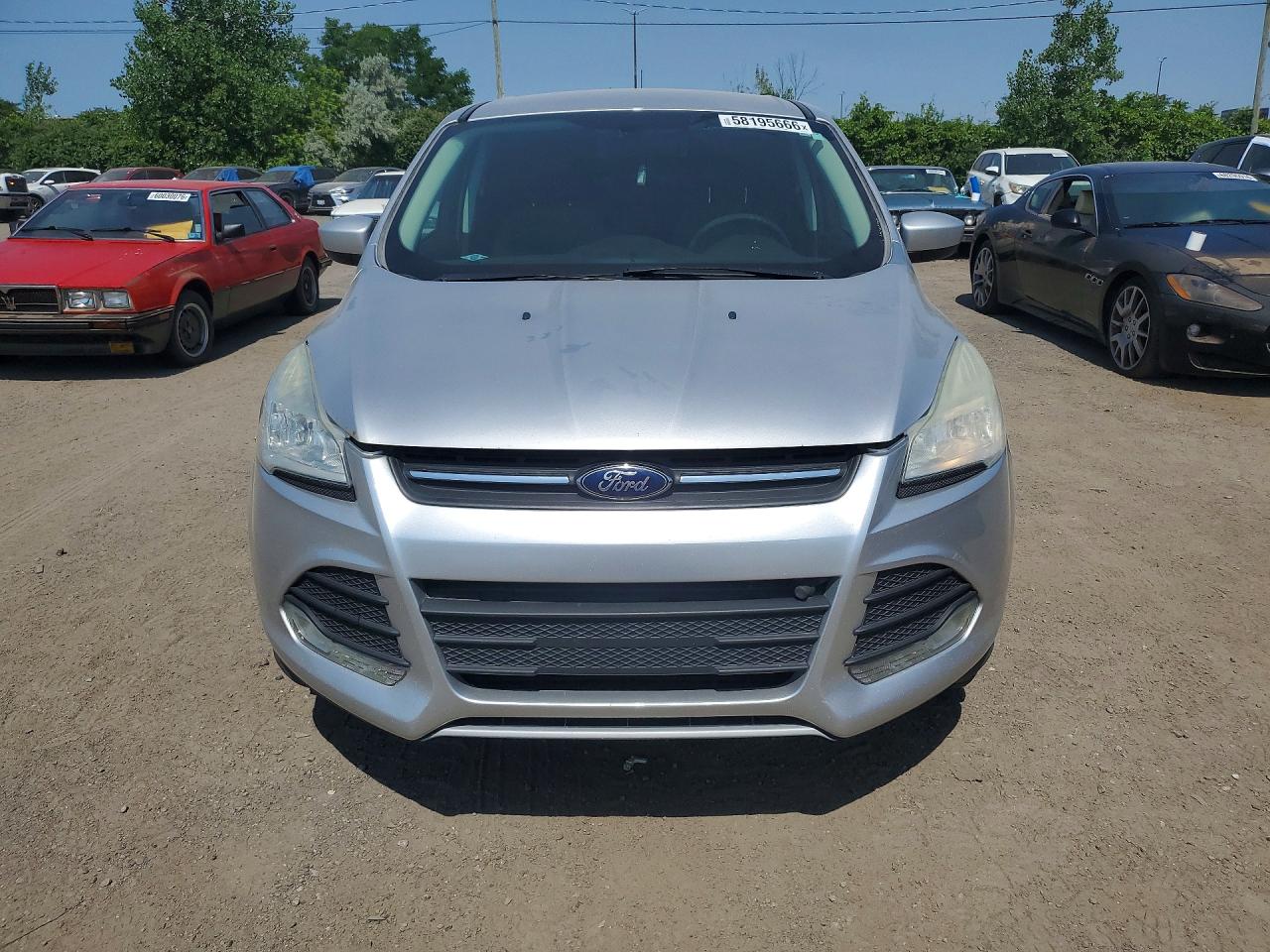 2013 Ford Escape Se Silver vin: 1FMCU9GX0DUD20597