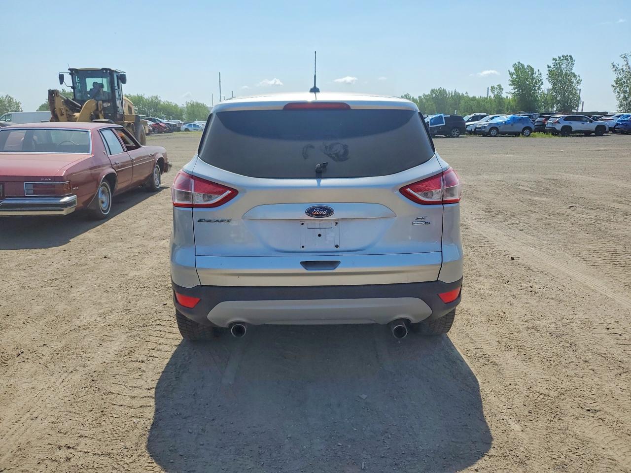 2013 Ford Escape Se Silver vin: 1FMCU9GX0DUD20597