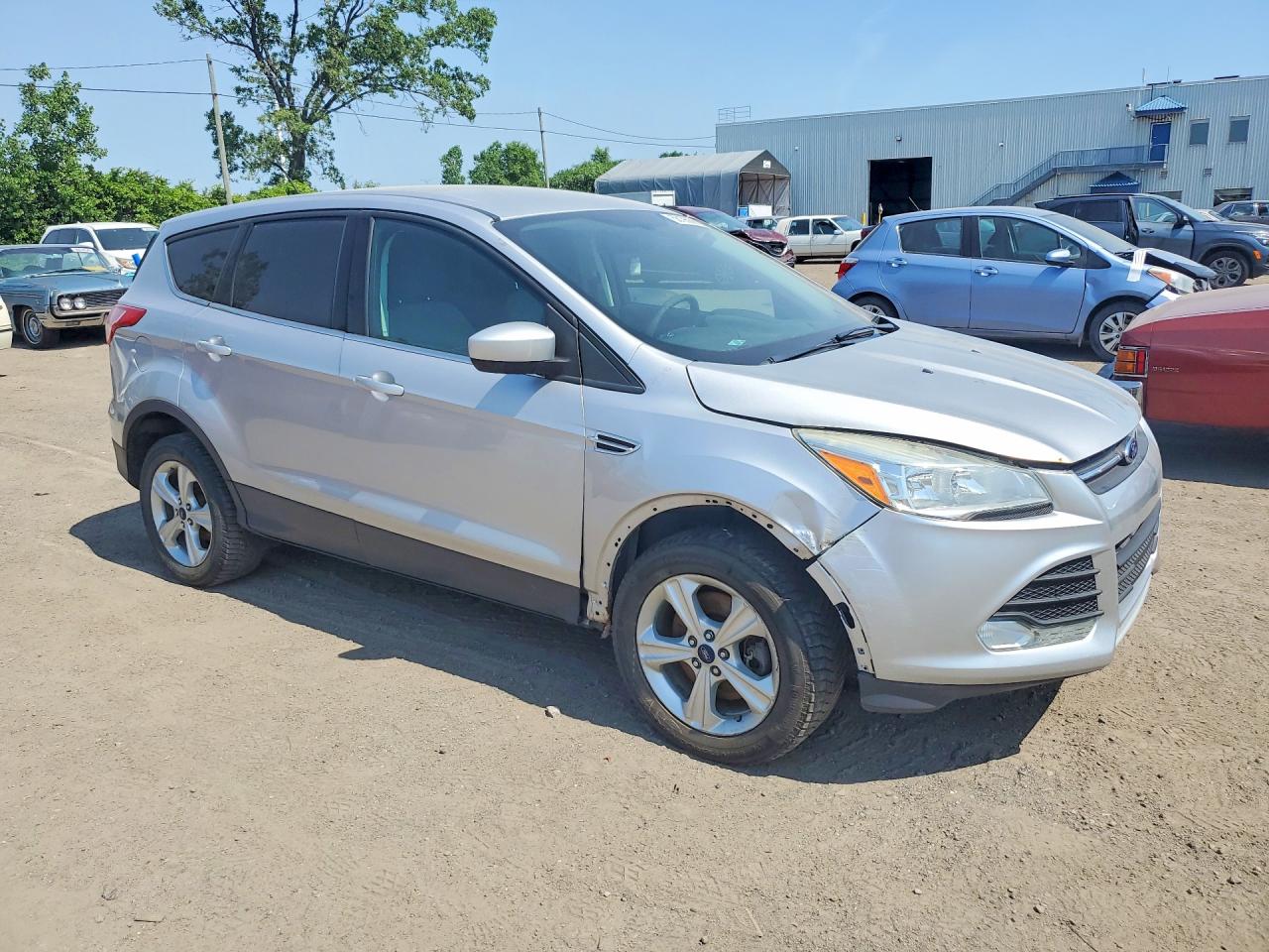 2013 Ford Escape Se Silver vin: 1FMCU9GX0DUD20597