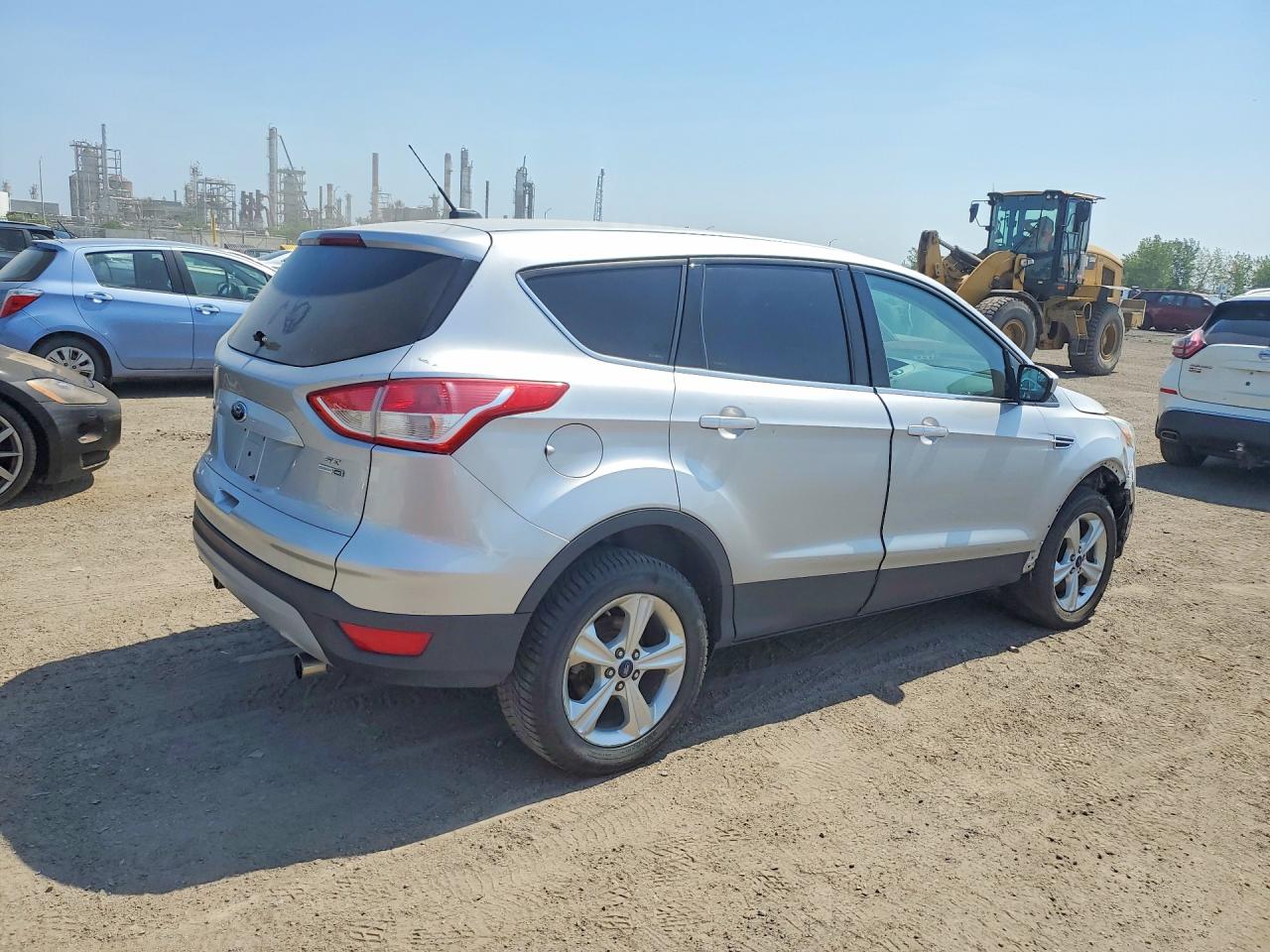 2013 Ford Escape Se Silver vin: 1FMCU9GX0DUD20597