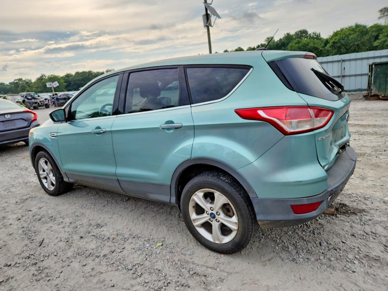 2013 Ford Escape Se Turquoise vin: 1FMCU9GX0DUD30501