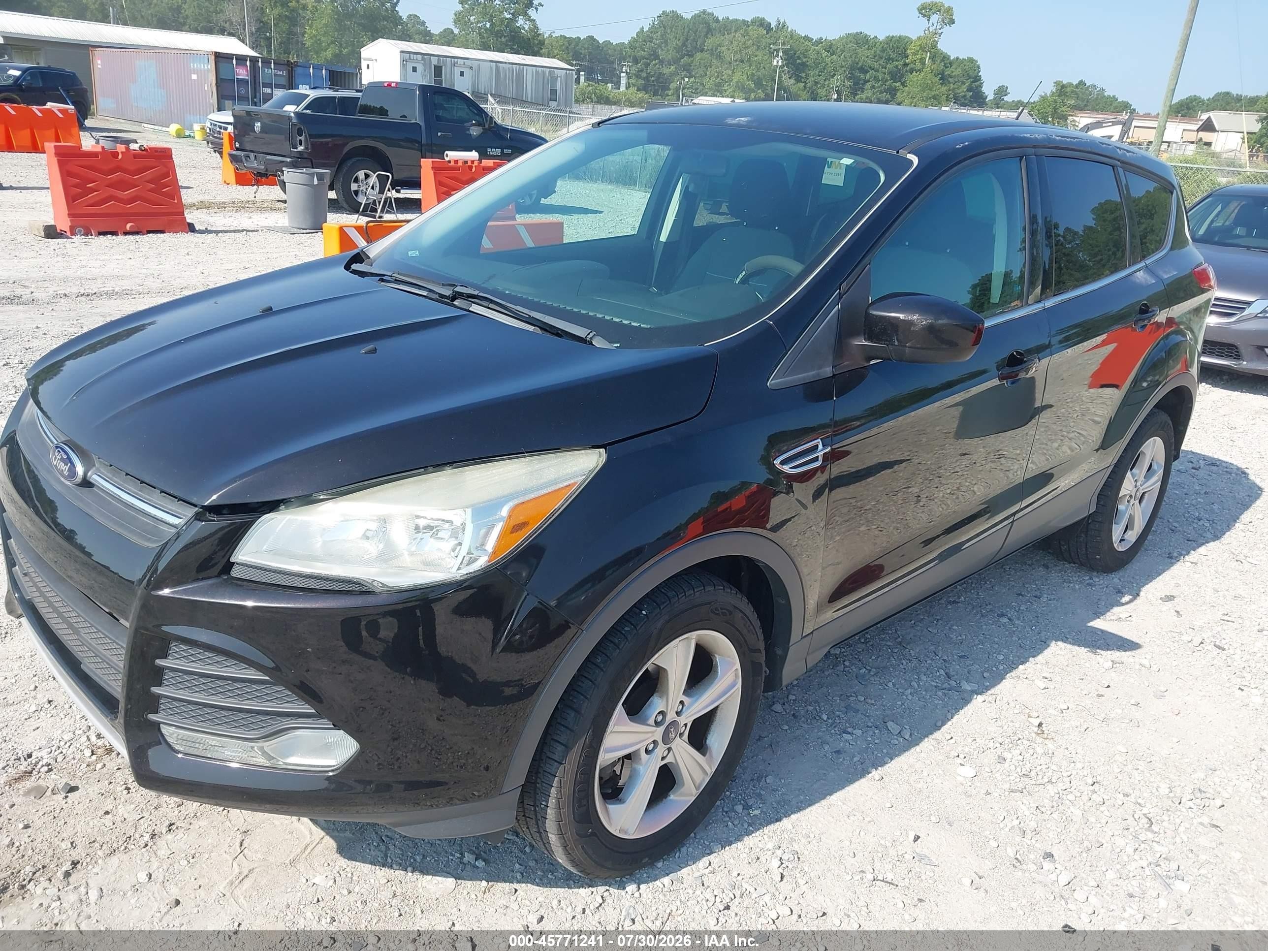 2013 Ford Escape Se Black vin: 1FMCU9GX0DUD39988