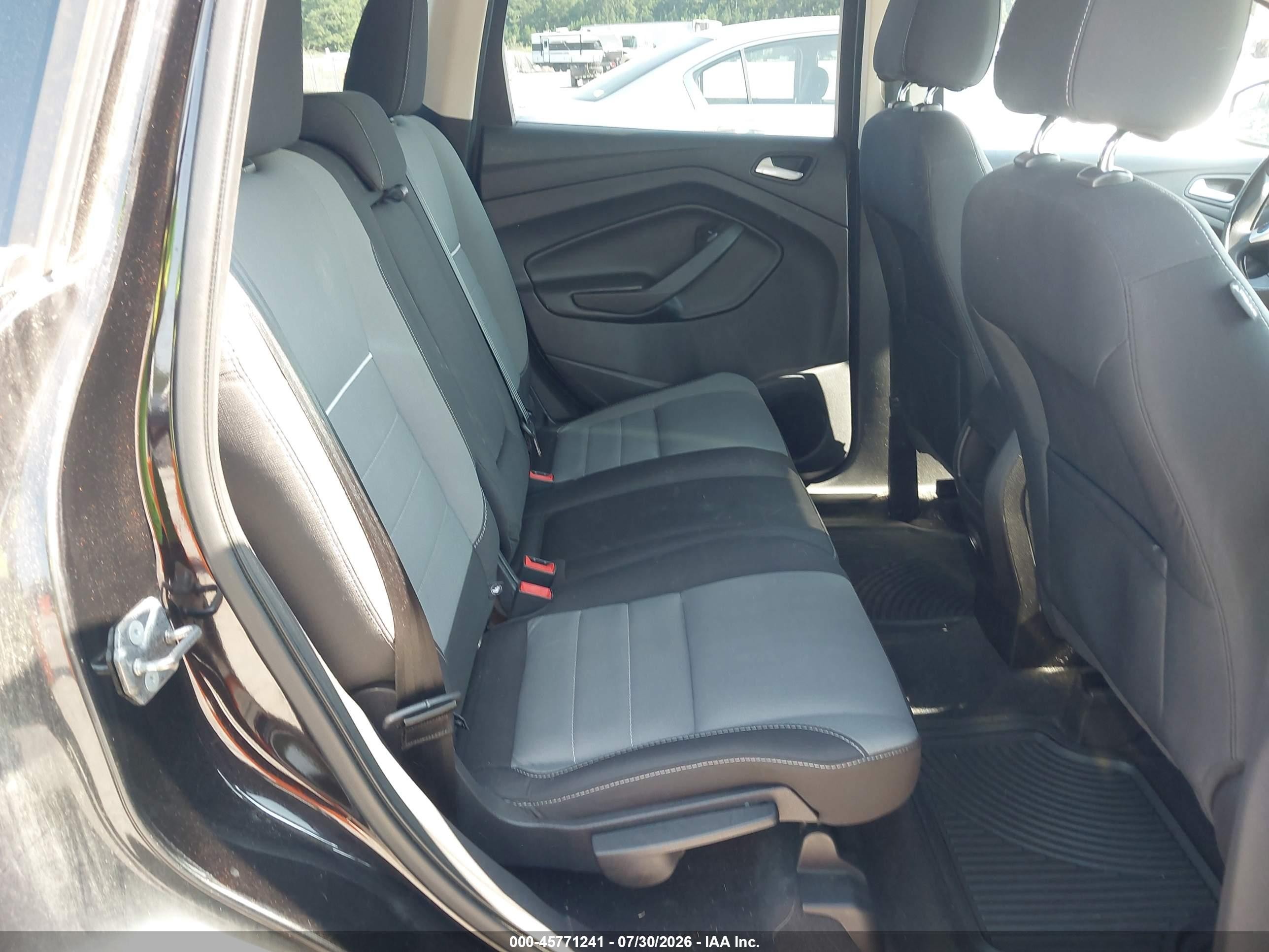 2013 Ford Escape Se Black vin: 1FMCU9GX0DUD39988