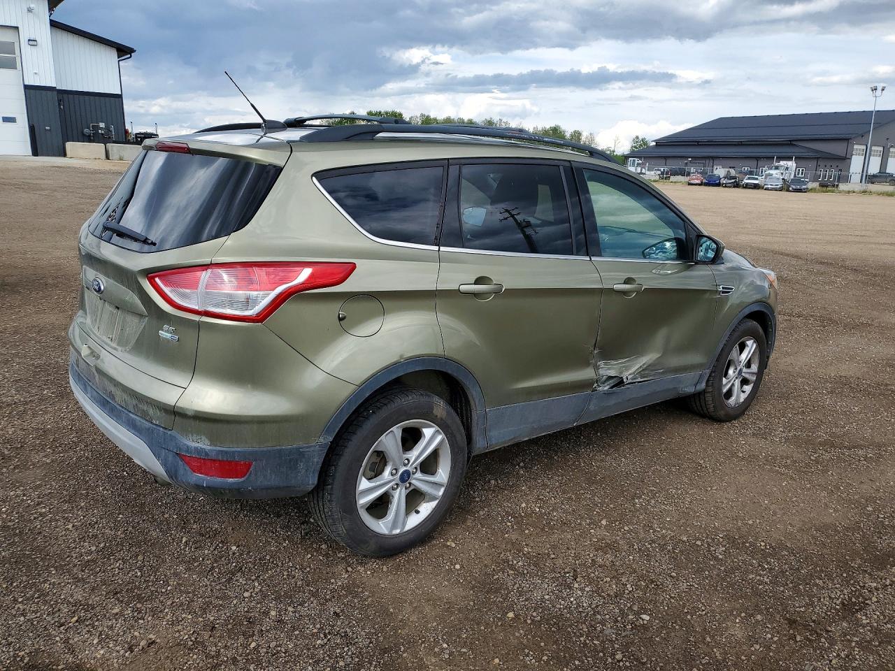 2013 Ford Escape Se Green vin: 1FMCU9GX0DUD44320