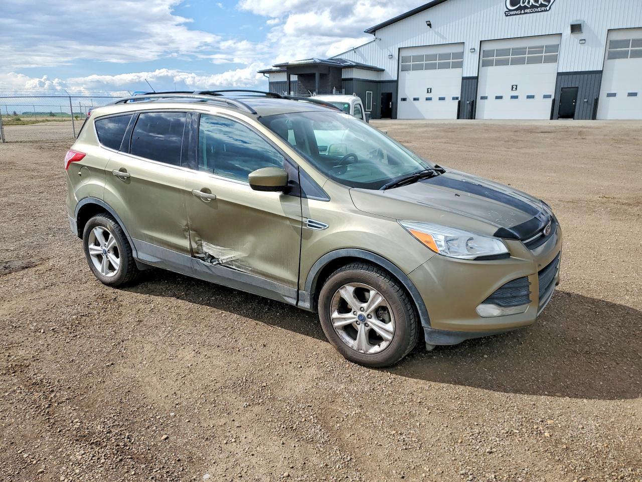 2013 Ford Escape Se Green vin: 1FMCU9GX0DUD44320