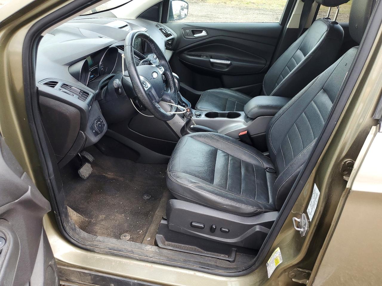 2013 Ford Escape Se Green vin: 1FMCU9GX0DUD44320