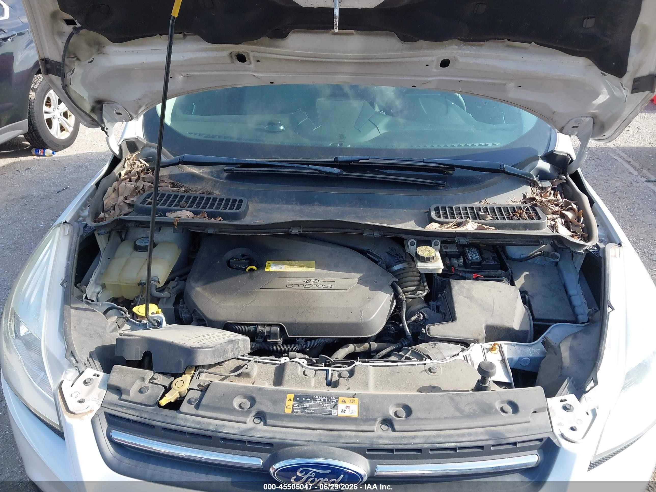 2014 Ford Escape Se Белый vin: 1FMCU9GX0EUA29650