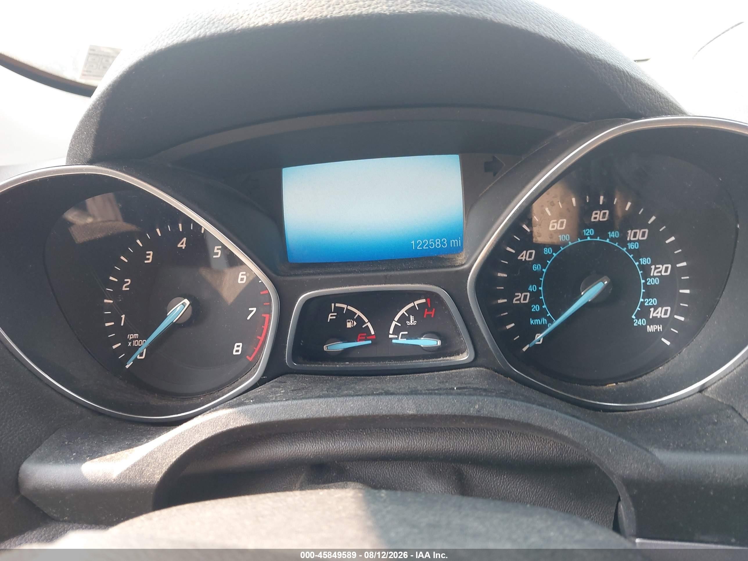 2014 Ford Escape Se Белый vin: 1FMCU9GX0EUB37640