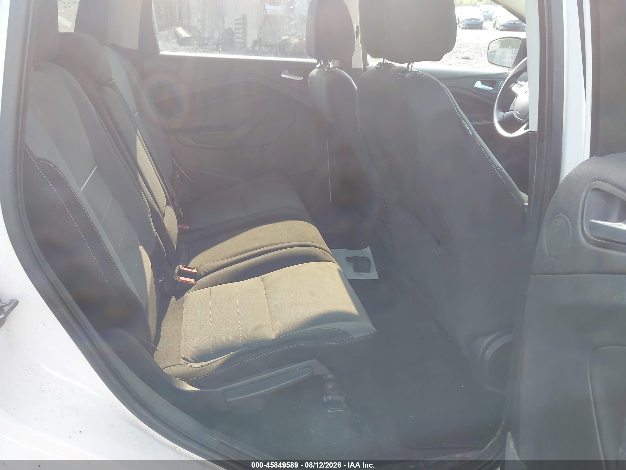 2014 Ford Escape Se Белый vin: 1FMCU9GX0EUB37640