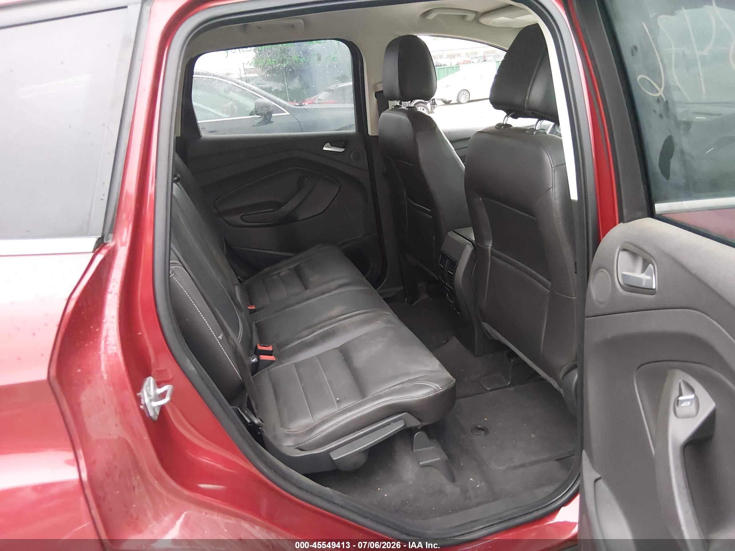 2014 Ford Escape Se Burgundy vin: 1FMCU9GX0EUB41851