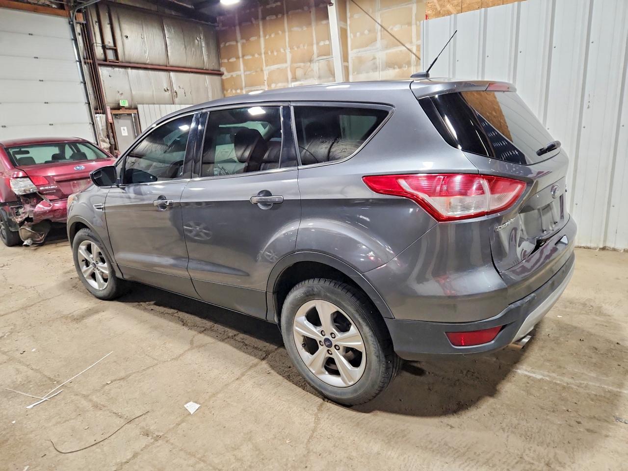 2014 Ford Escape Se Gray vin: 1FMCU9GX0EUC00008