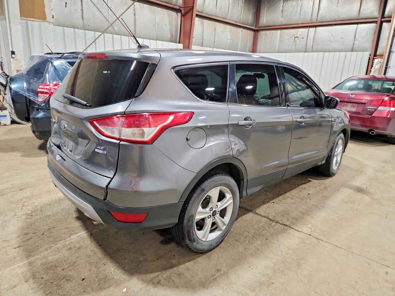 2014 Ford Escape Se Gray vin: 1FMCU9GX0EUC00008