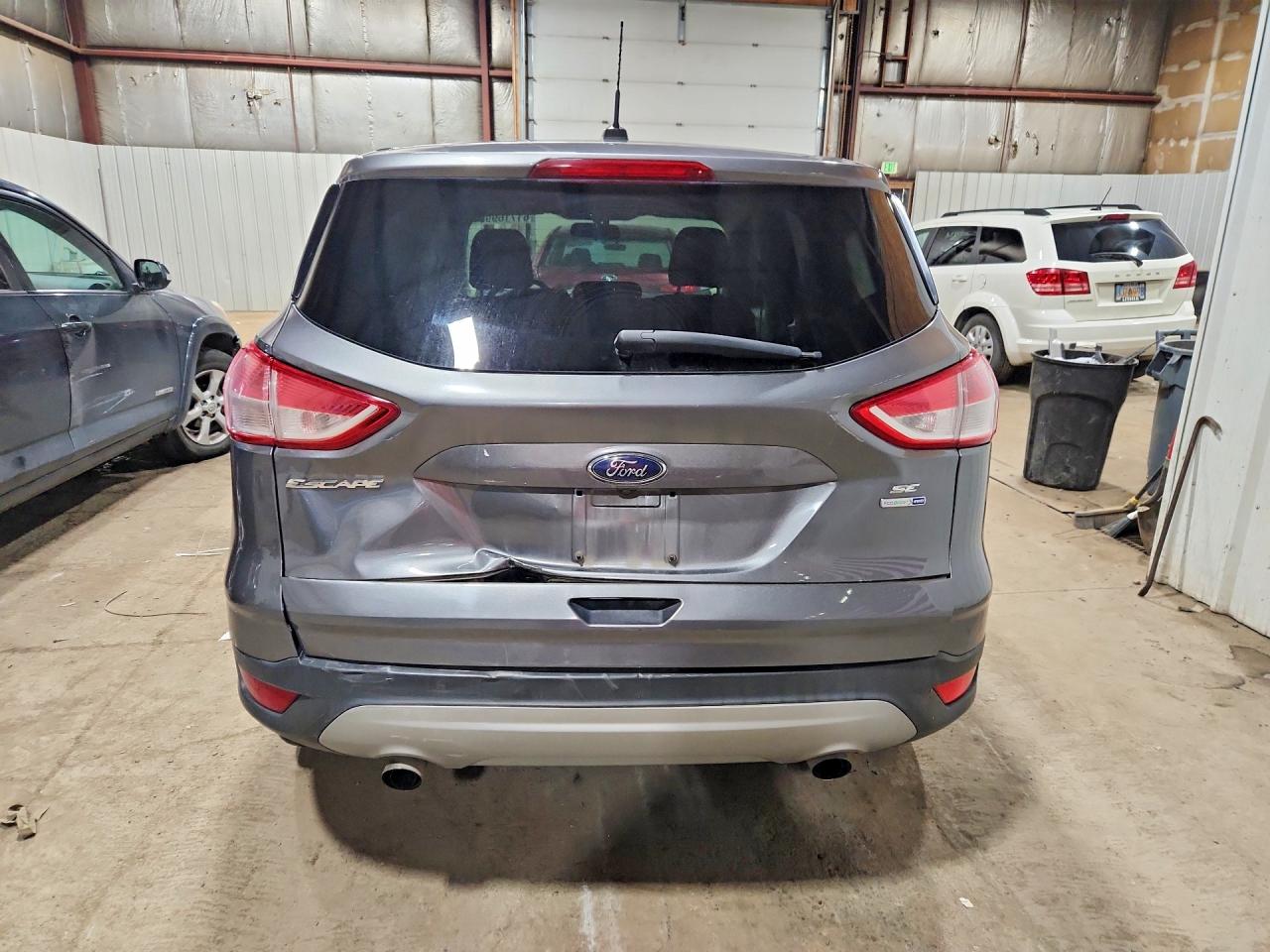 2014 Ford Escape Se Gray vin: 1FMCU9GX0EUC00008