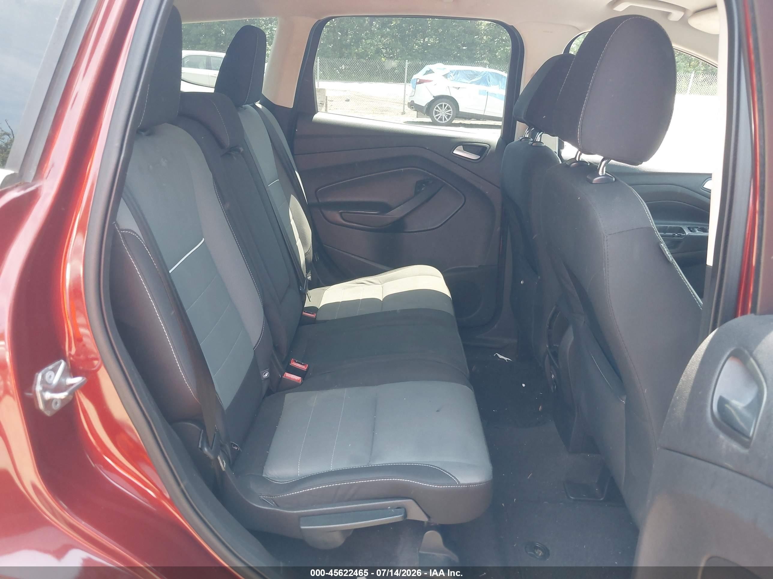 2014 Ford Escape Se Orange vin: 1FMCU9GX0EUC96920