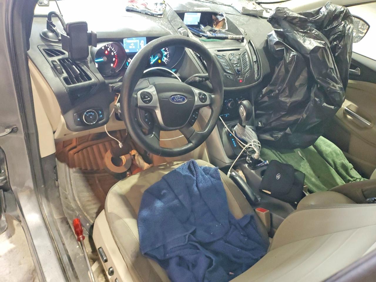 2014 Ford Escape Se Угольный vin: 1FMCU9GX0EUD03249