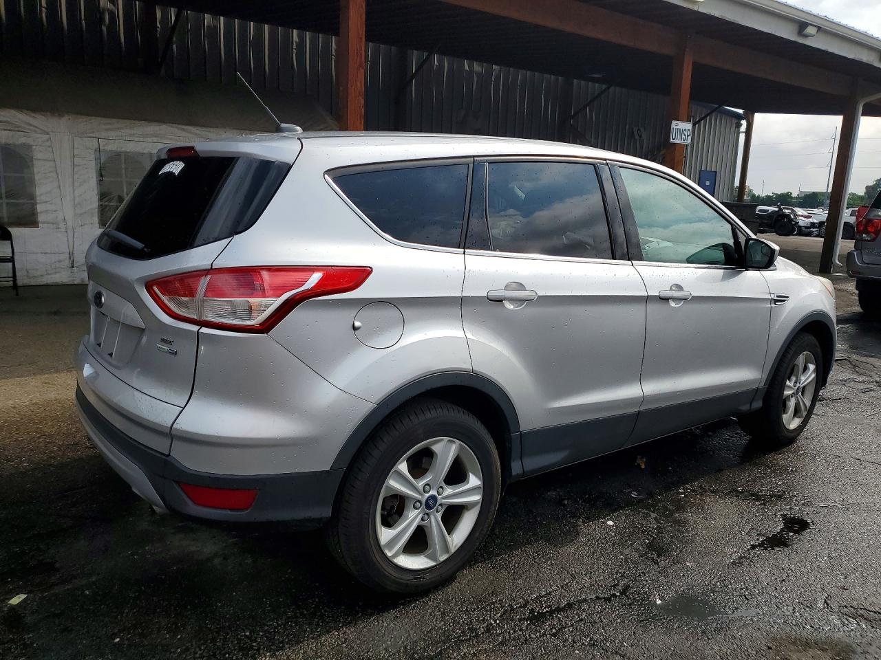 2014 Ford Escape Se Silver vin: 1FMCU9GX0EUD13117