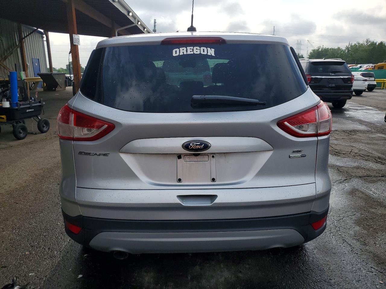 2014 Ford Escape Se Silver vin: 1FMCU9GX0EUD13117