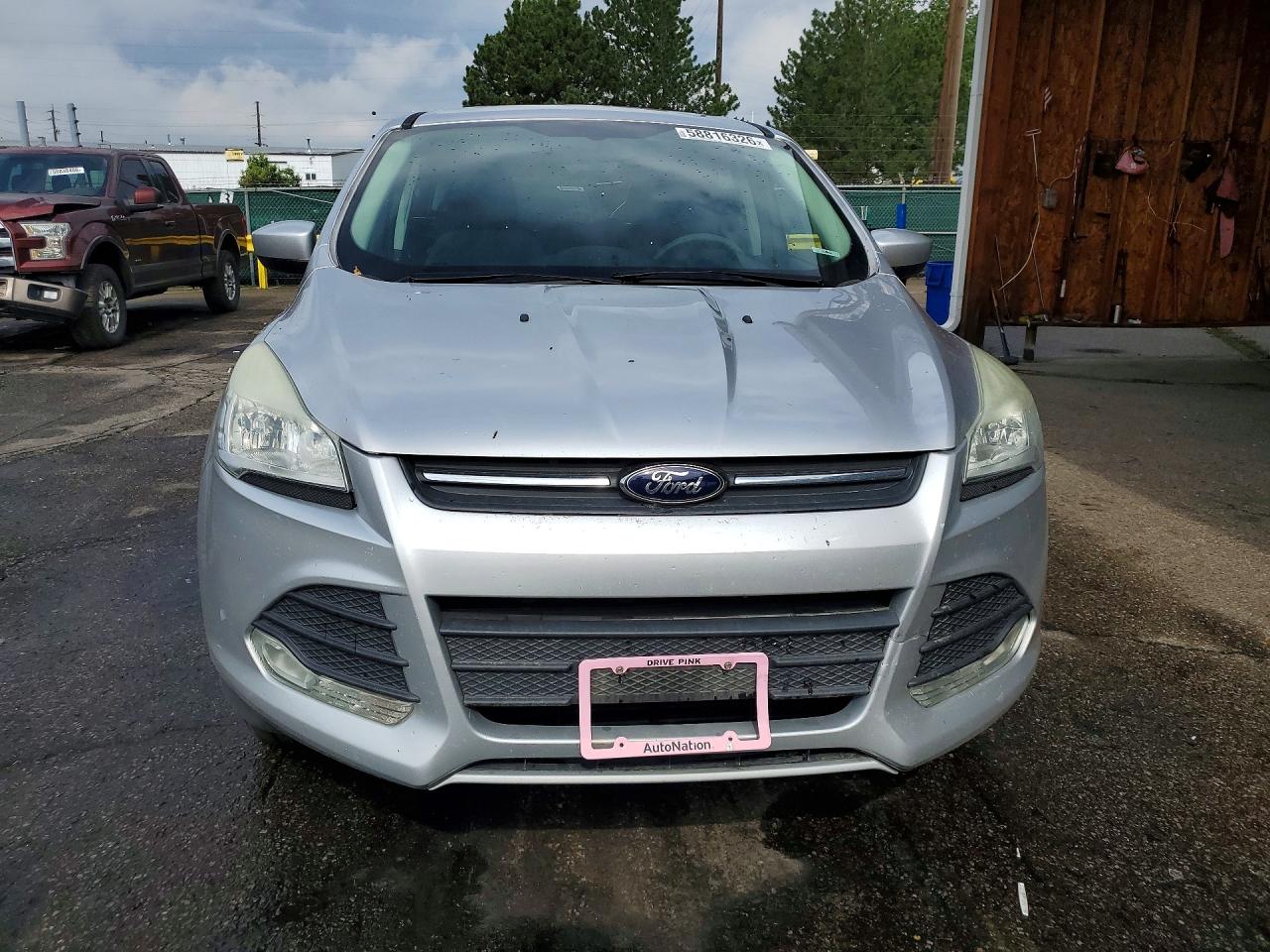 2014 Ford Escape Se Silver vin: 1FMCU9GX0EUD13117