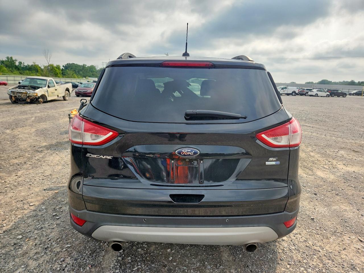 2014 Ford Escape Se Black vin: 1FMCU9GX0EUD46036