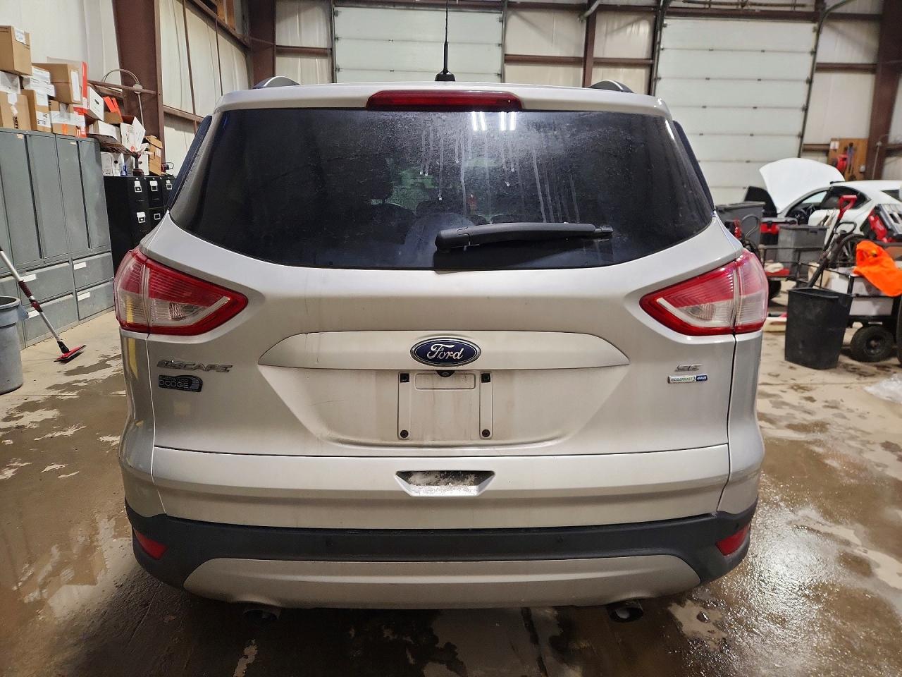 2014 Ford Escape Se Silver vin: 1FMCU9GX0EUD53519
