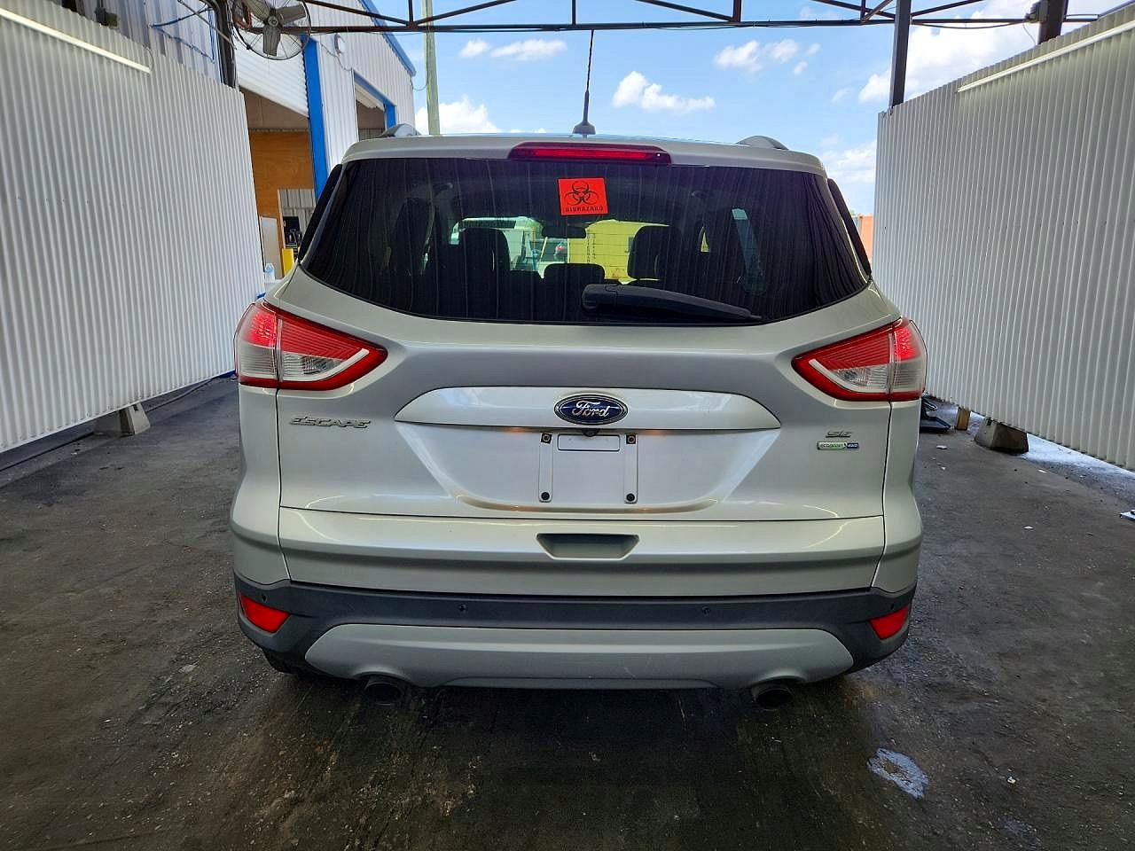 2014 Ford Escape Se Silver vin: 1FMCU9GX0EUD57604