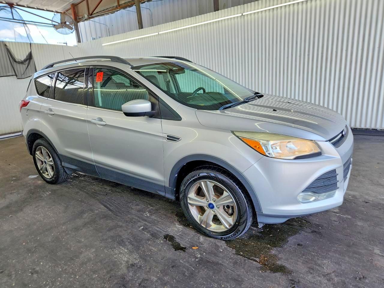 2014 Ford Escape Se Silver vin: 1FMCU9GX0EUD57604