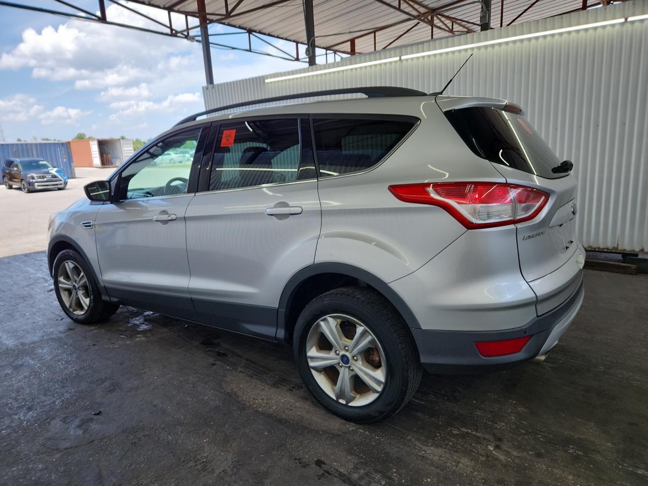 2014 Ford Escape Se Silver vin: 1FMCU9GX0EUD57604 Damage: Left Front Door, Dent(S) W/No Paint Dmg, Pdr-1 Dent