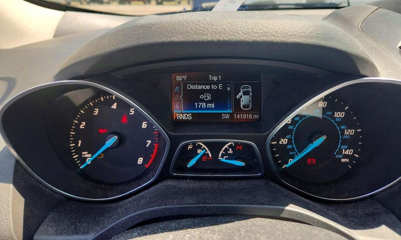 2014 Ford Escape Se Black vin: 1FMCU9GX0EUD61717
