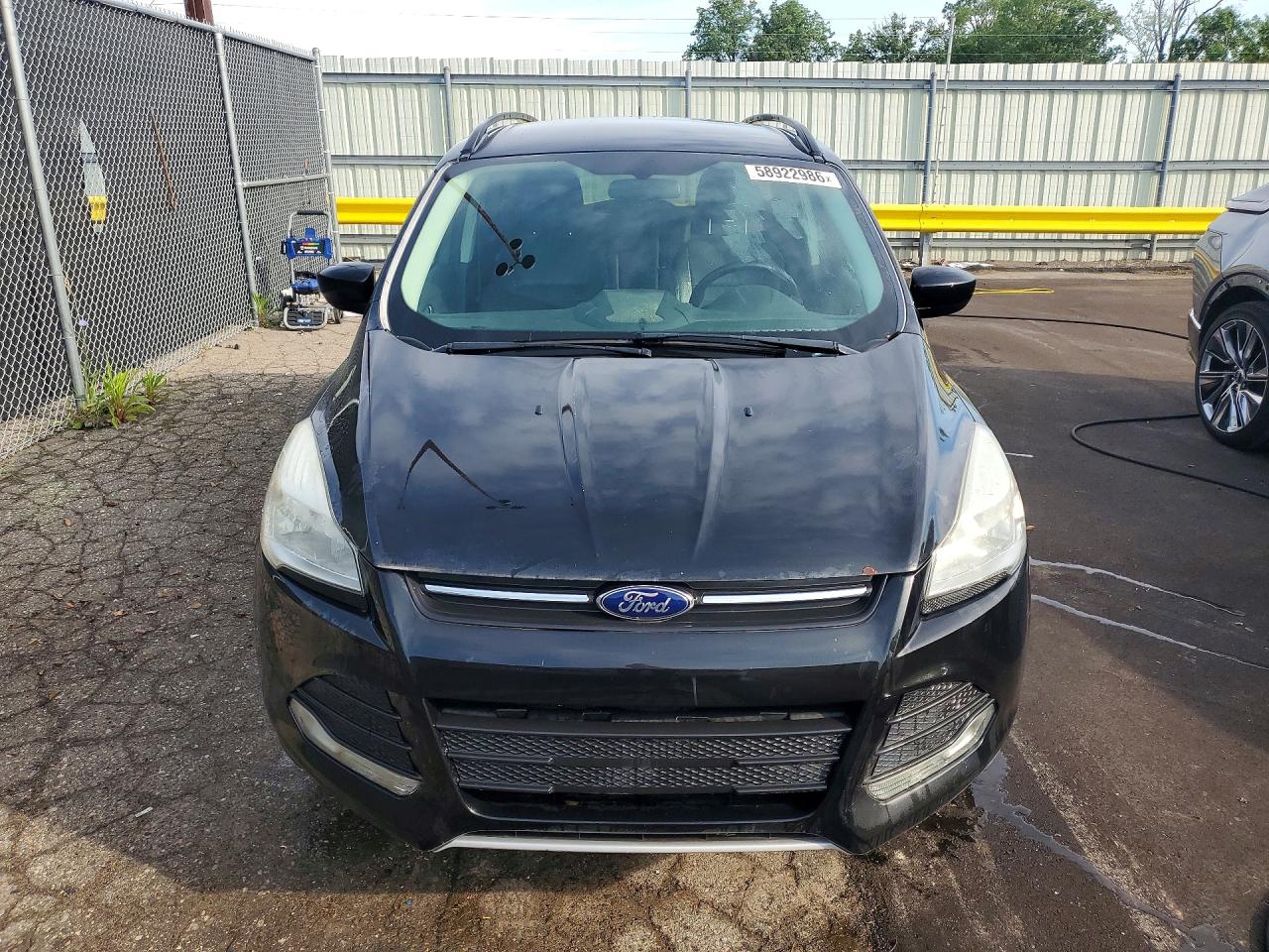 2014 Ford Escape Se Black vin: 1FMCU9GX0EUD61717