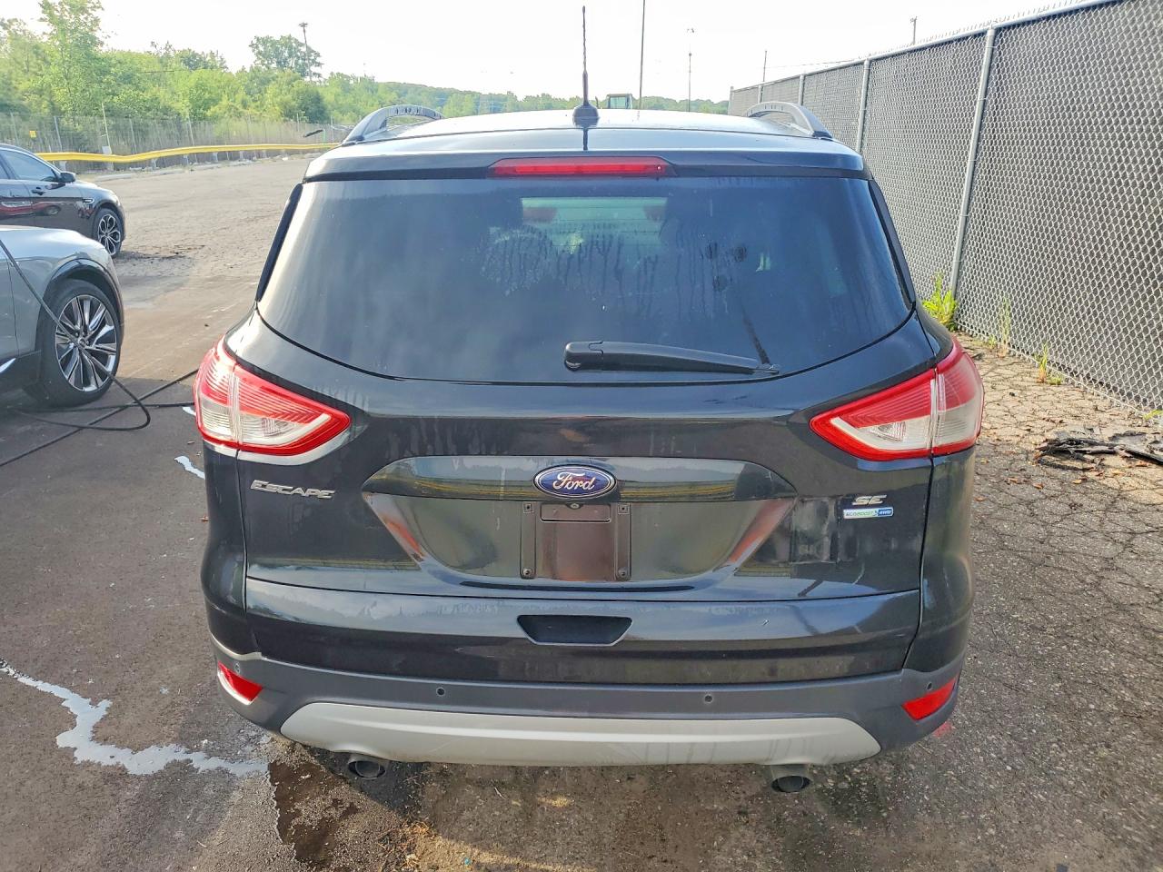 2014 Ford Escape Se Black vin: 1FMCU9GX0EUD61717