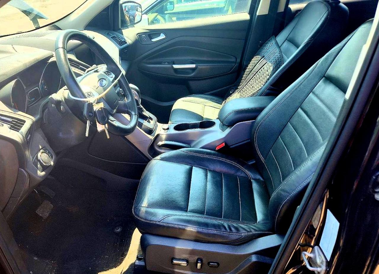 2014 Ford Escape Se Black vin: 1FMCU9GX0EUD61717