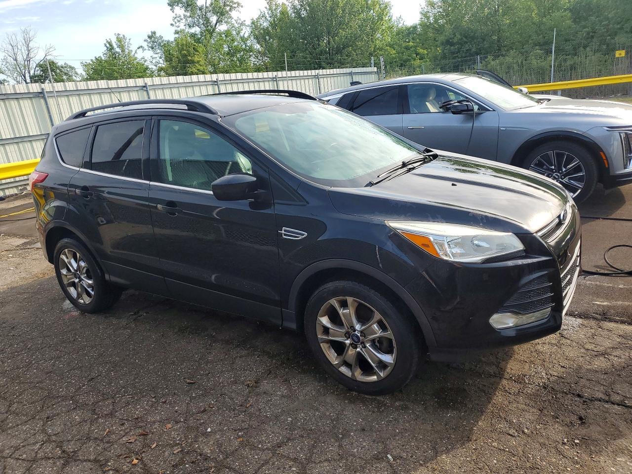 2014 Ford Escape Se Black vin: 1FMCU9GX0EUD61717