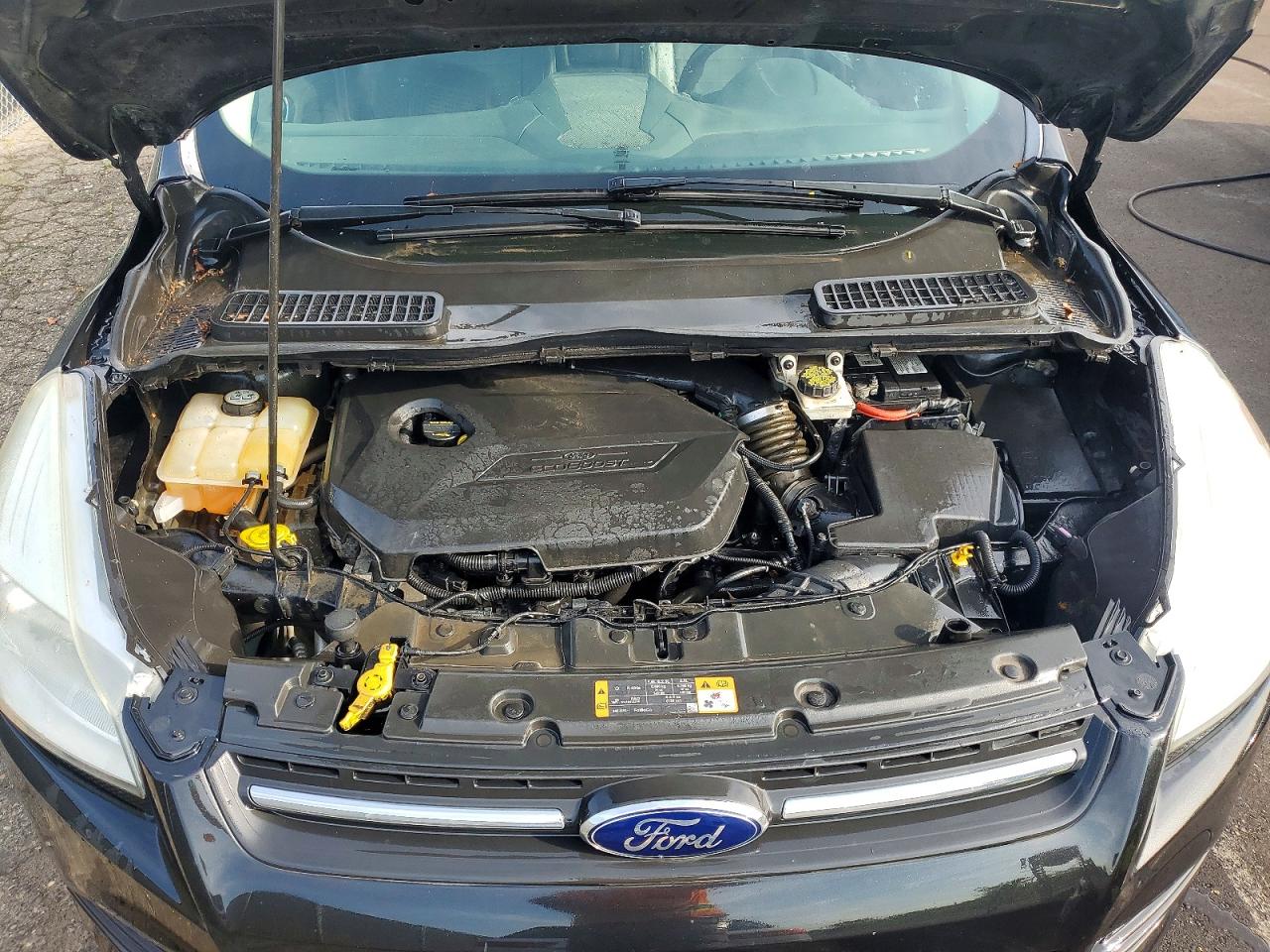 2014 Ford Escape Se Black vin: 1FMCU9GX0EUD61717