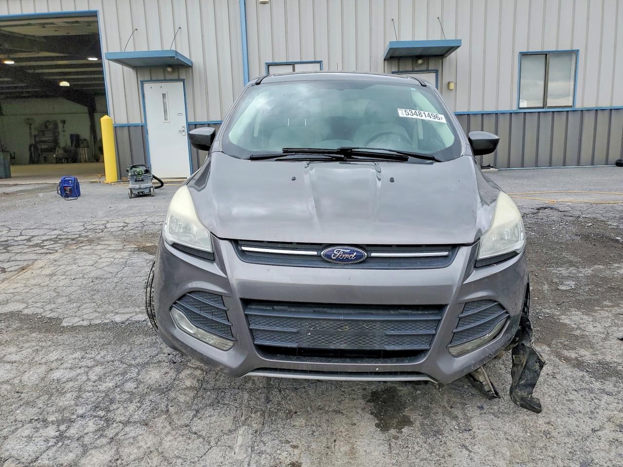 2014 Ford Escape Se Gray vin: 1FMCU9GX0EUD88609