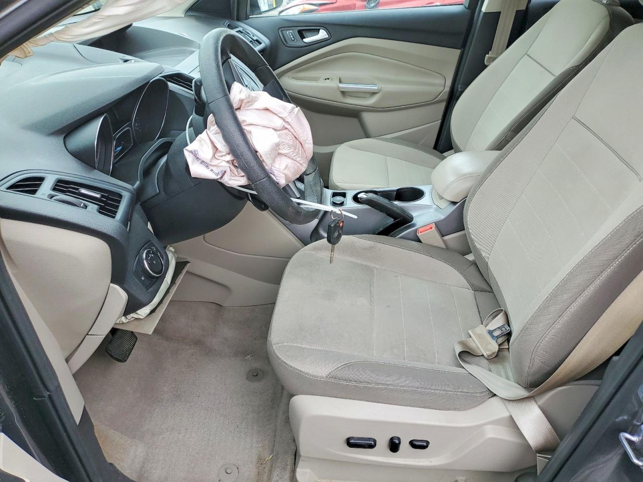 2014 Ford Escape Se Gray vin: 1FMCU9GX0EUD88609