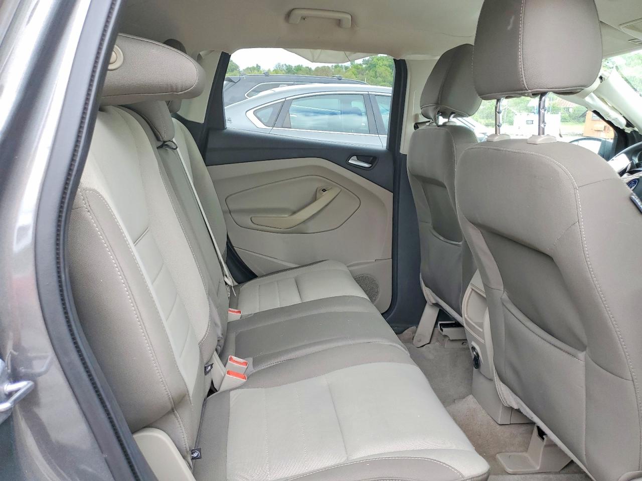 2014 Ford Escape Se Gray vin: 1FMCU9GX0EUD88609