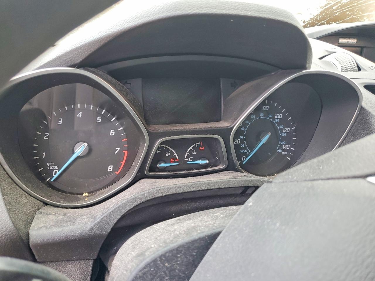 2014 Ford Escape Se Gray vin: 1FMCU9GX0EUD94247