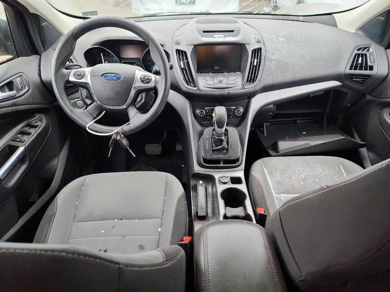 2014 Ford Escape Se Gray vin: 1FMCU9GX0EUE22421