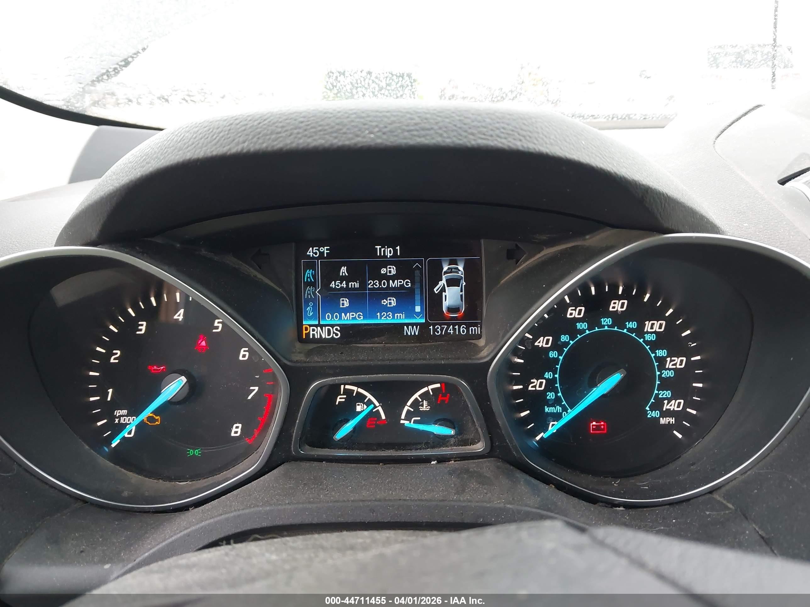 2015 Ford Escape Se Gray vin: 1FMCU9GX0FUA09609
