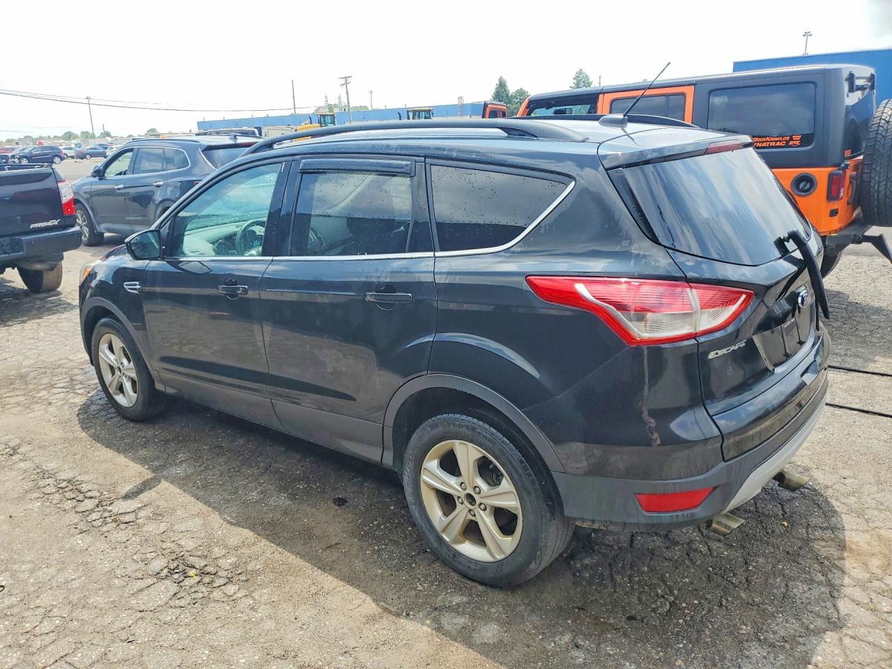 2015 Ford Escape Se Черный vin: 1FMCU9GX0FUA12882