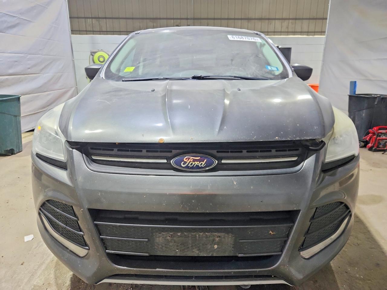 2015 Ford Escape Se Gray vin: 1FMCU9GX0FUA68482