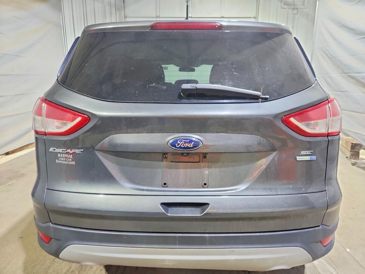 2015 Ford Escape Se Gray vin: 1FMCU9GX0FUA68482