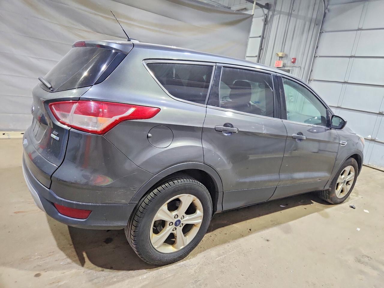 2015 Ford Escape Se Gray vin: 1FMCU9GX0FUA68482