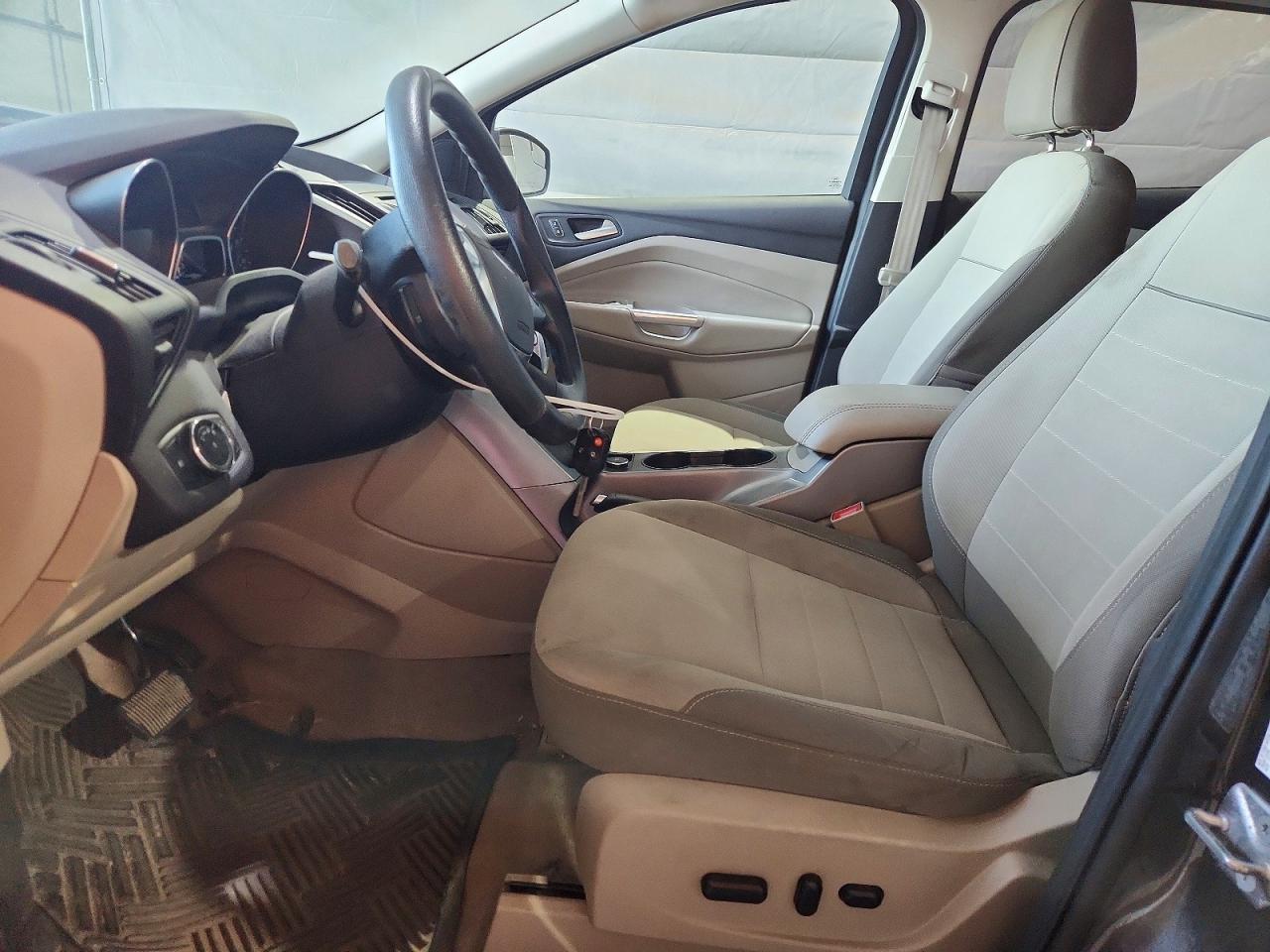 2015 Ford Escape Se Gray vin: 1FMCU9GX0FUA68482