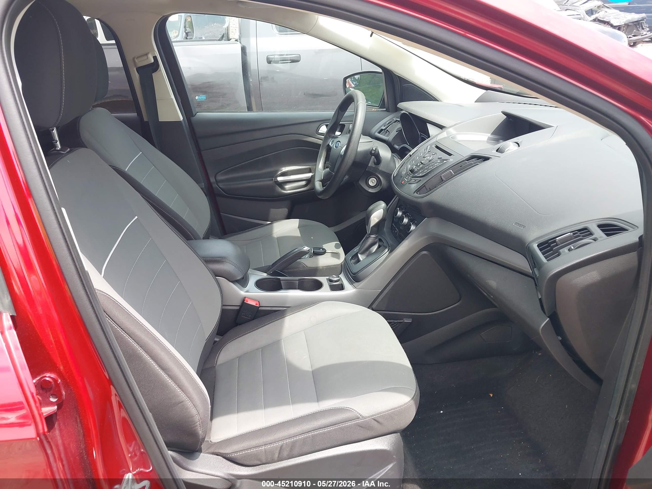 2015 Ford Escape Se Red vin: 1FMCU9GX0FUA72127