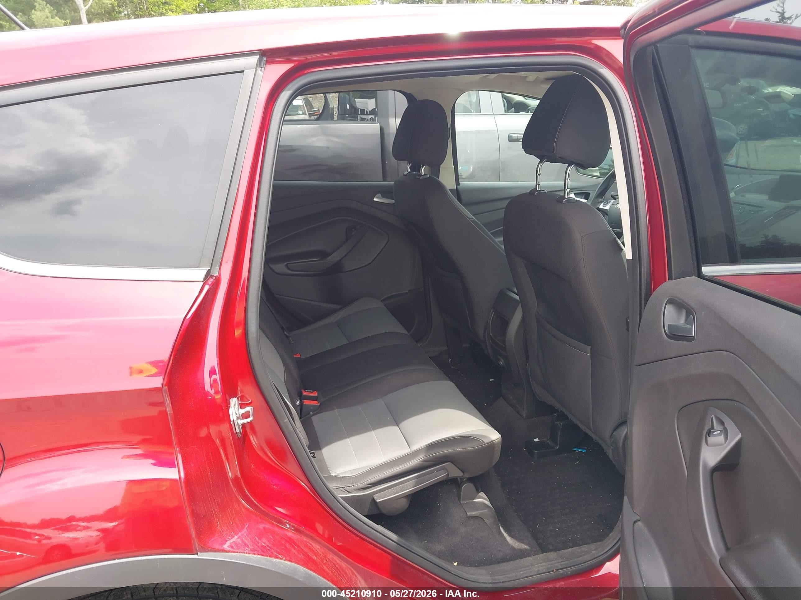 2015 Ford Escape Se Red vin: 1FMCU9GX0FUA72127