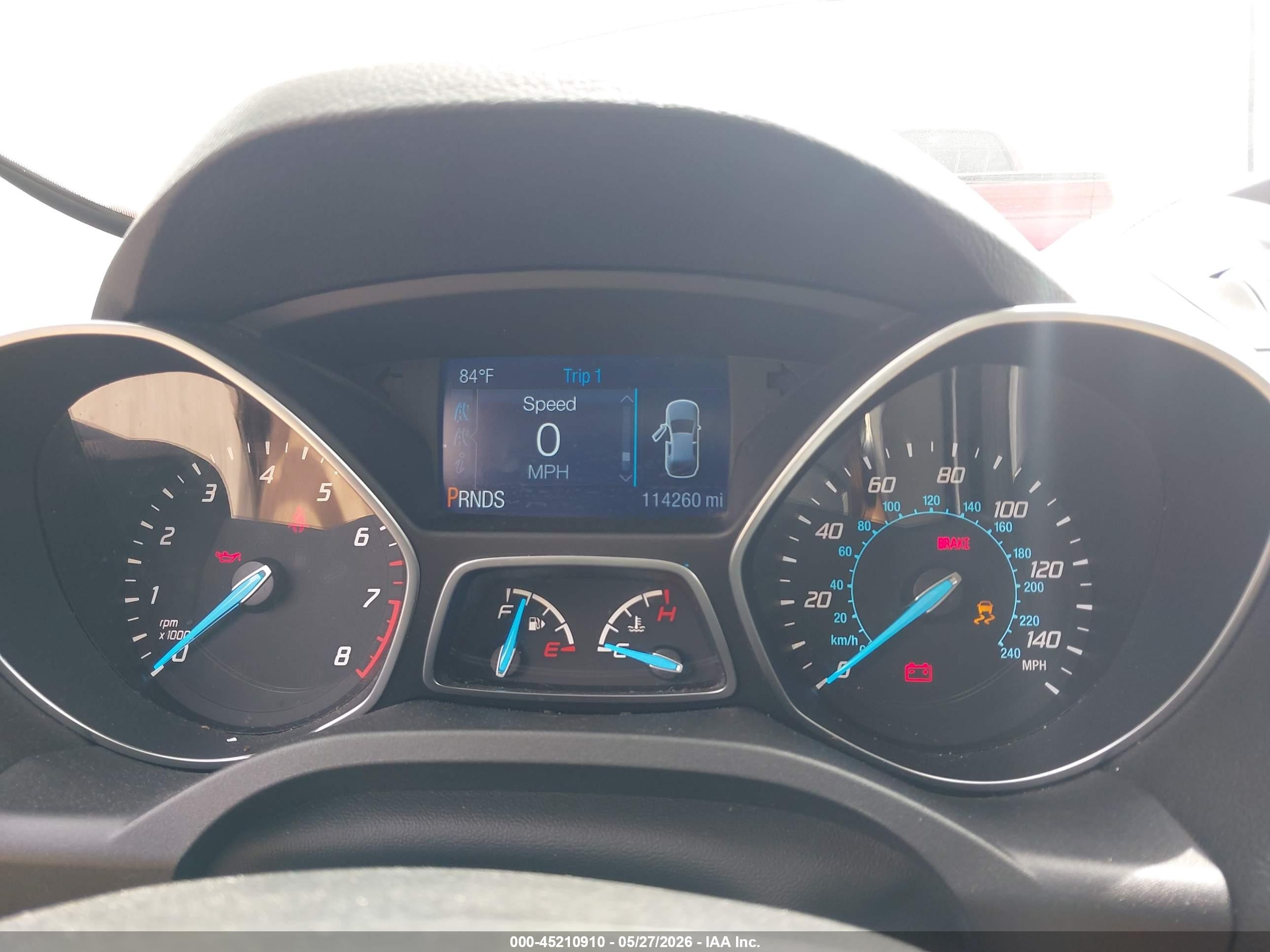 2015 Ford Escape Se Red vin: 1FMCU9GX0FUA72127